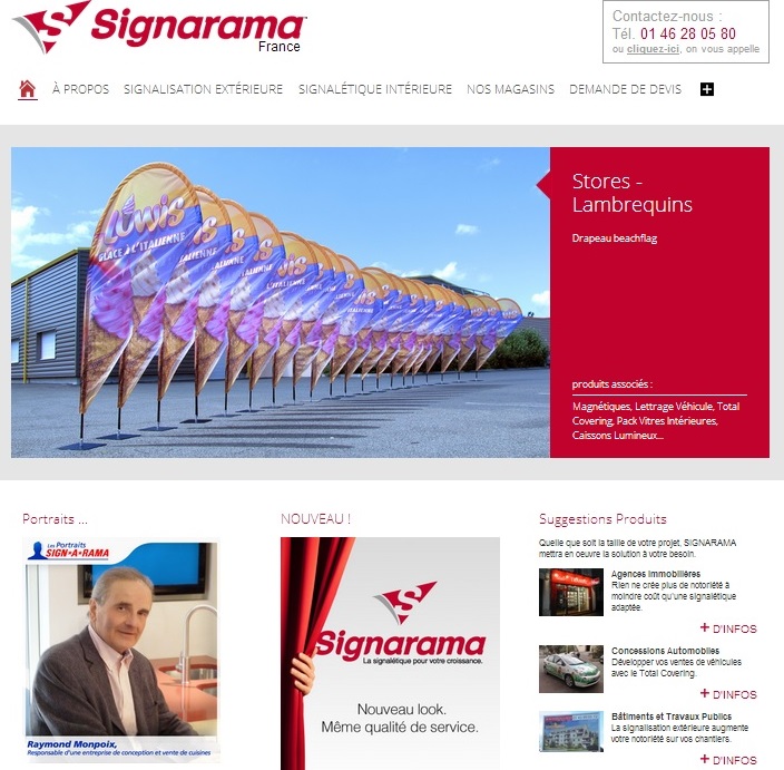 signarama nouveau site web 2014